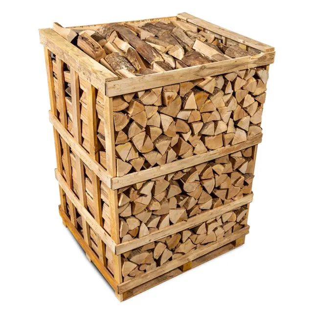 Brennholz Hartholz Mix 25 cm – 2 Paletten (Kammergetrocknet)