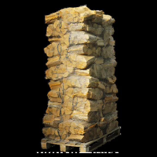 88 Netze kammergetrocknetes gespalten Erle Brennholz 25cm