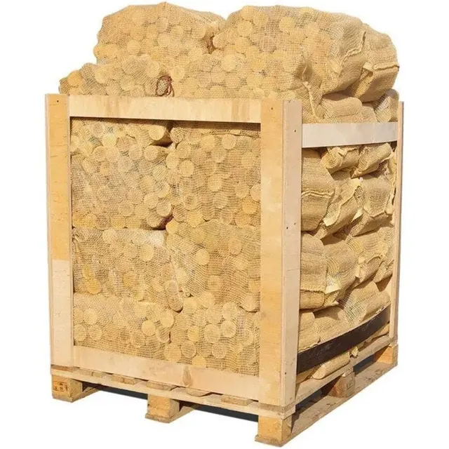 Rundholz Birke 28 cm im Sack
